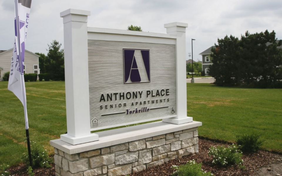 Anthony Place Yorkville Sign